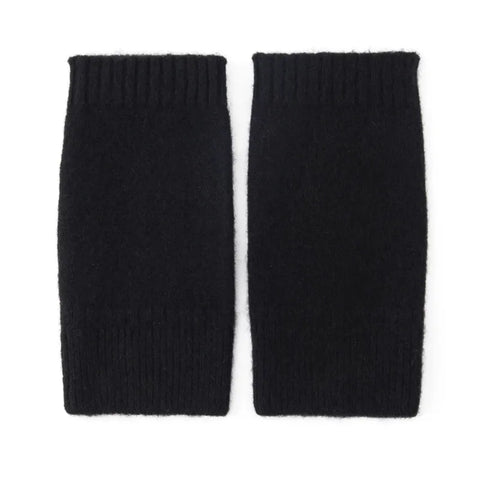 Classic Half Finger Fingerless Cashmere Knit Gloves Hand Knitted Mittens