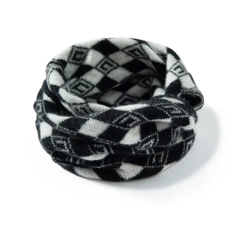 Checkered & Patterned Designs Unisex Cashmere Scarf  Neck Warmer