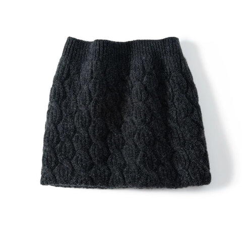 Winter Casual Outdoor Knitted Snood Cashmere Universal Neck Warmer Scarves