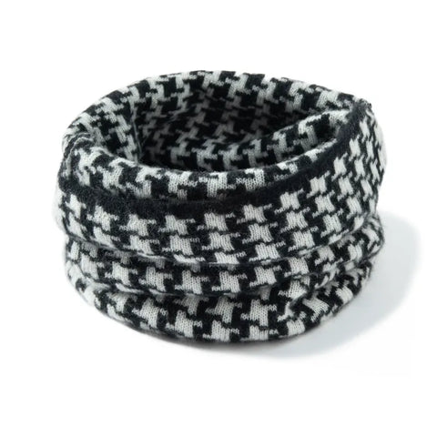 Checkered & Patterned Designs Unisex Cashmere Scarf  Neck Warmer