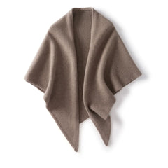 Warm Capes 100% Cashmere Knitted Shawls Draped Shawl Wrap