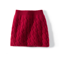 Winter Knitted Snood Cashmere Universal Neck Warmer Scarves