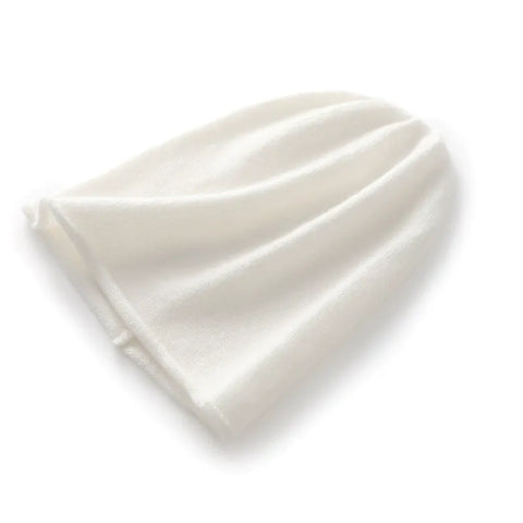 Pure Cashmere Slouchy Soft Warm Knitted Cashmere Beanie Hat Skull Cap
