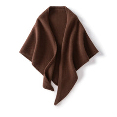 Warm Capes 100% Cashmere Knitted Shawls Draped Shawl Wrap