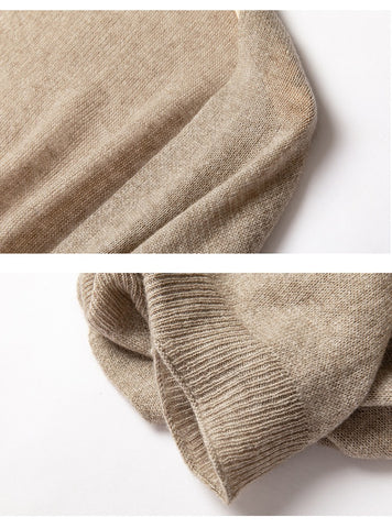 Women's Knitted Warm Cashmere Cape Draped Over Dual-purpose Scarf
