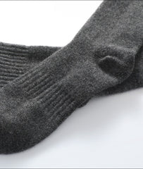 100% Cashmere Over-the-Knee Casual Warm Socks For Woman
