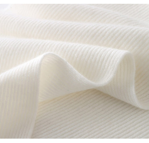 Bufanda clásica de invierno suave de punto 100 % cachemir para mujer & Hombres