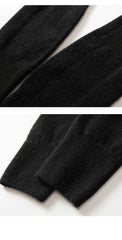 100% Cashmere Knee Warmers Soft Knit Knee Protectors for Winter