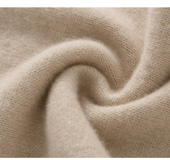 Luxury Soft Knit 100% Cashmere Neck Scarf Unisex Winter Wrap