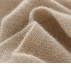 Luxury Soft Knit 100% Cashmere Neck Scarf Unisex Winter Wrap